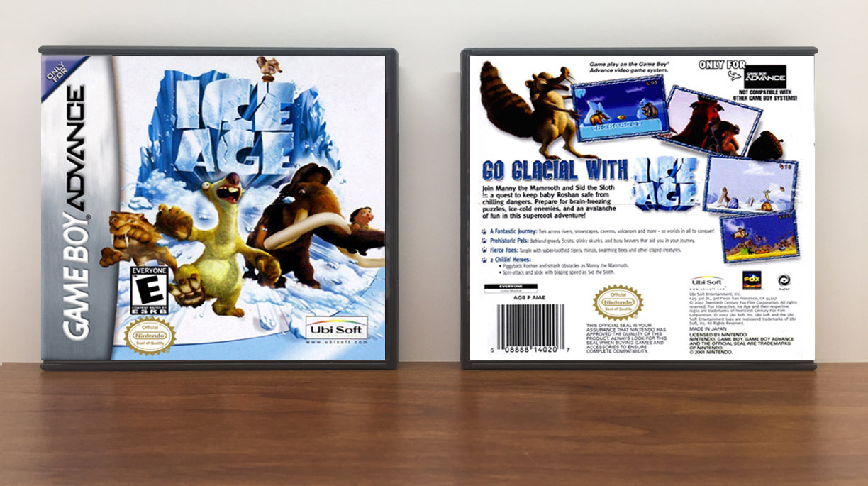 Ice Age, Artwork Spine Color: Chrome