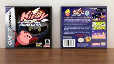 Kirby: Nightmare in Dream Land, Artwork Spine Color: Chrome