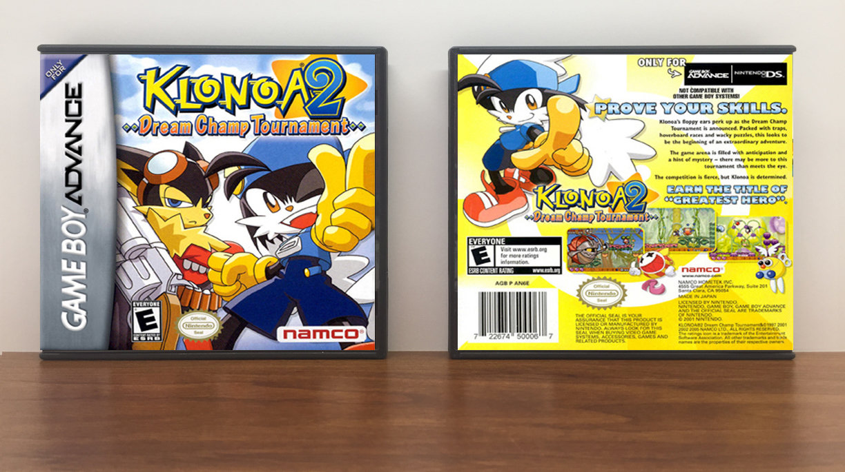 Klonoa 2: Dream Champ Tournament, Artwork Spine Color: Chrome