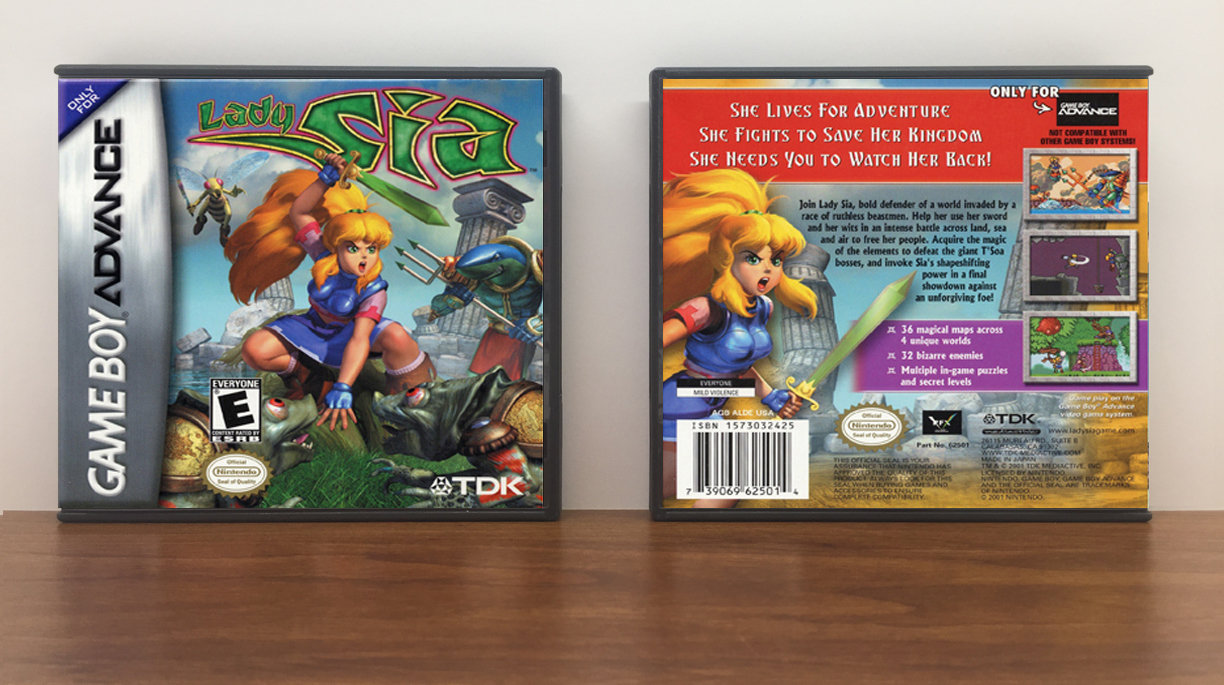 Lady Sia, Artwork Spine Color: Chrome