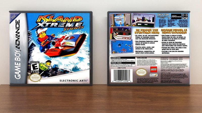 Lego Island Xtreme Stunts, Artwork Spine Color: Chrome