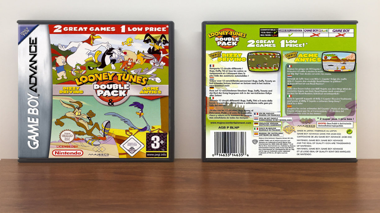 Looney Tunes Double Pack, Artwork Spine Color: Chrome