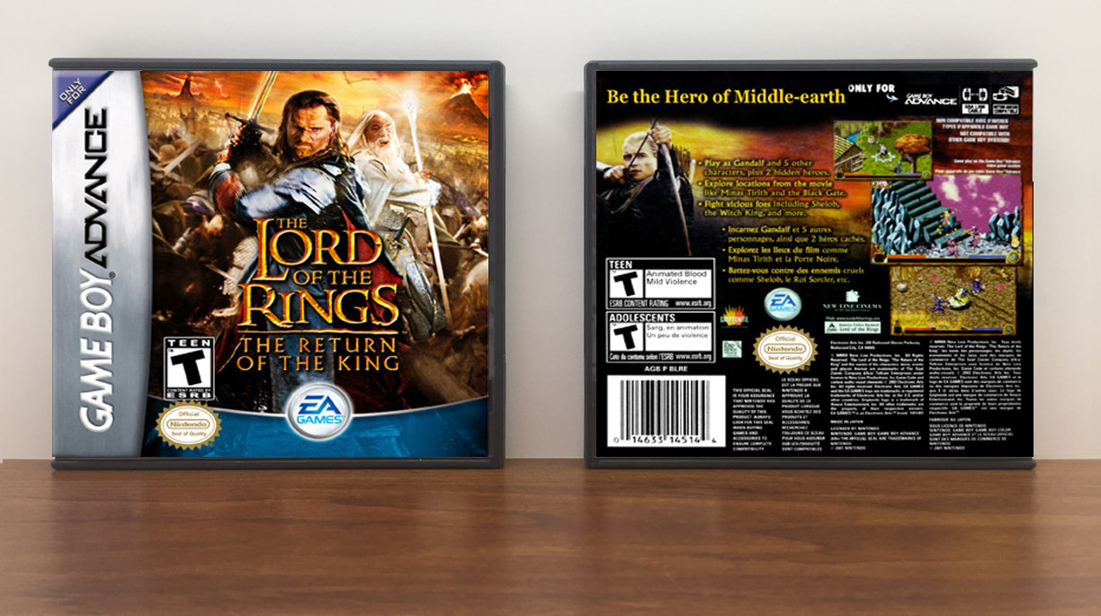 Lord of the Rings ,The: The Return of the King, Artwork Spine Color: Chrome