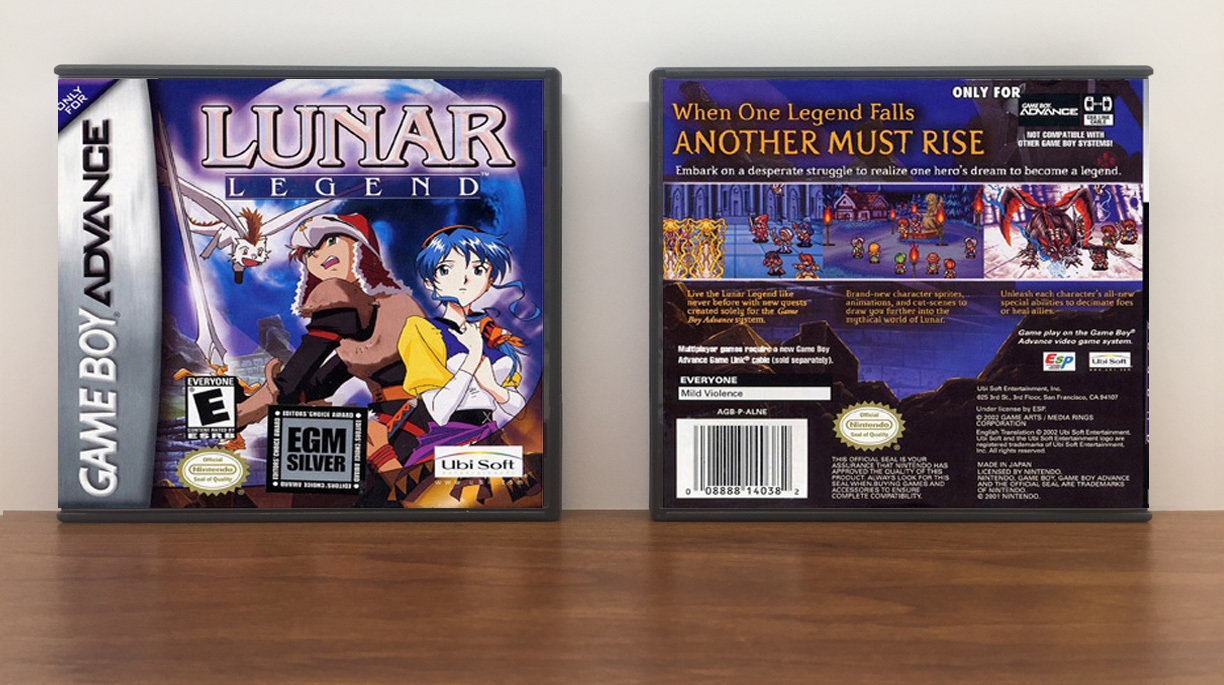 Lunar Legend, Artwork Spine Color: Chrome