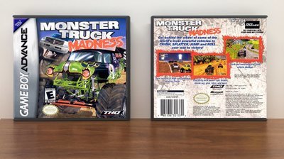 Monster Truck Madness, Artwork Spine Color: Chrome