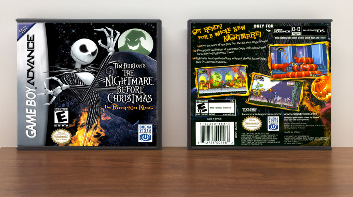 Nightmare Before Christmas, The: The Pumpkin King, Artwork Spine Color: Chrome