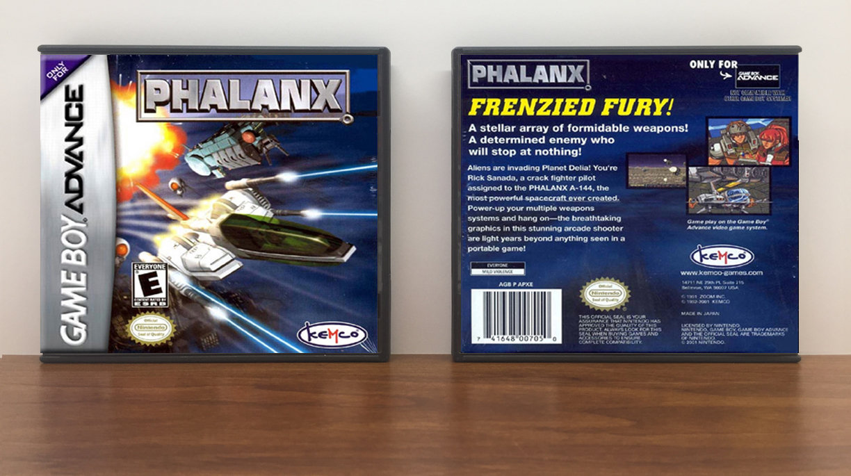 Phalanx, Artwork Spine Color: Chrome