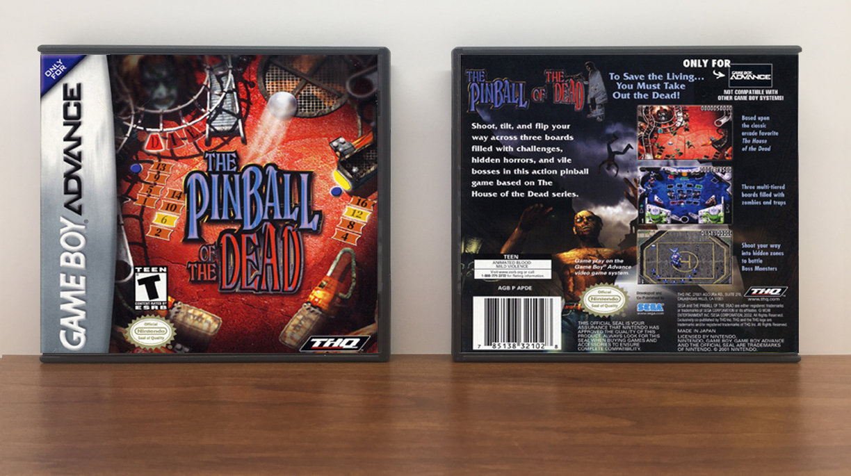 Pinball of the Dead ,The, Artwork Spine Color: Chrome