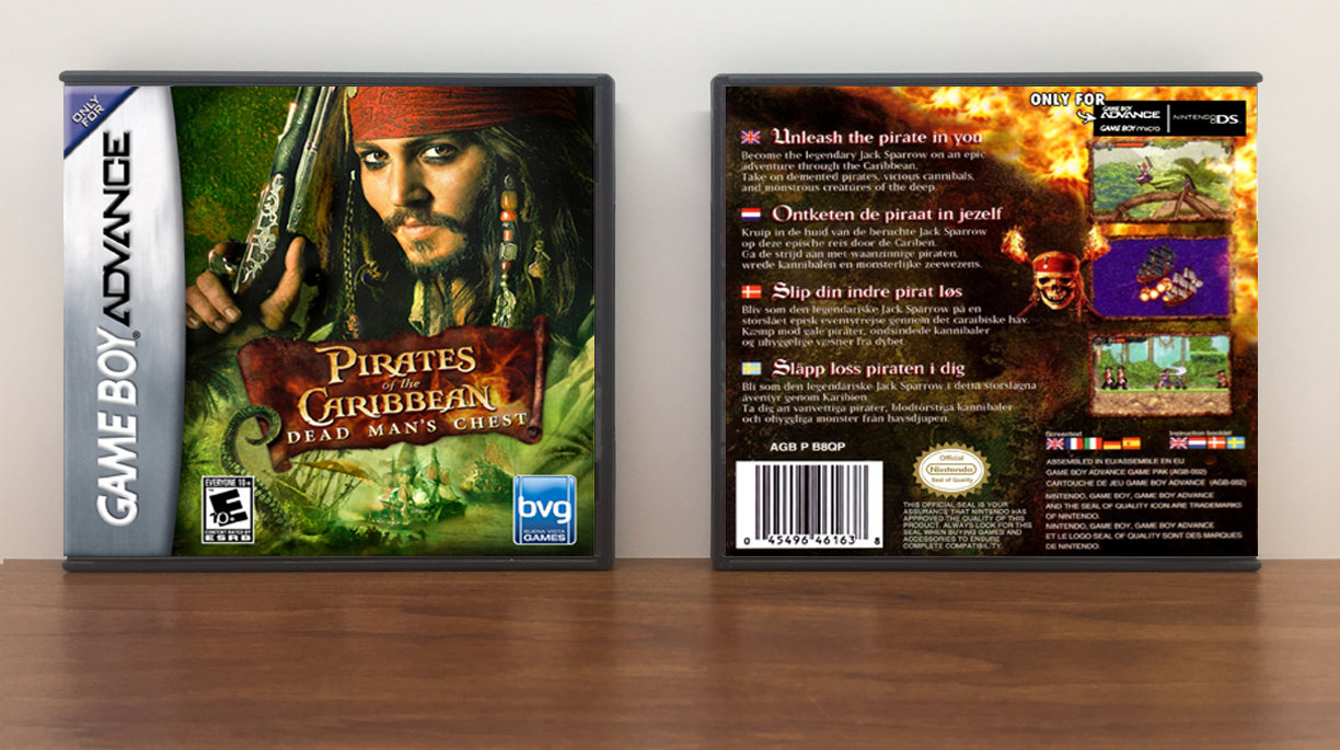 Pirates of the Caribbean: Dead Man&#39;s Chest, Artwork Spine Color: Chrome