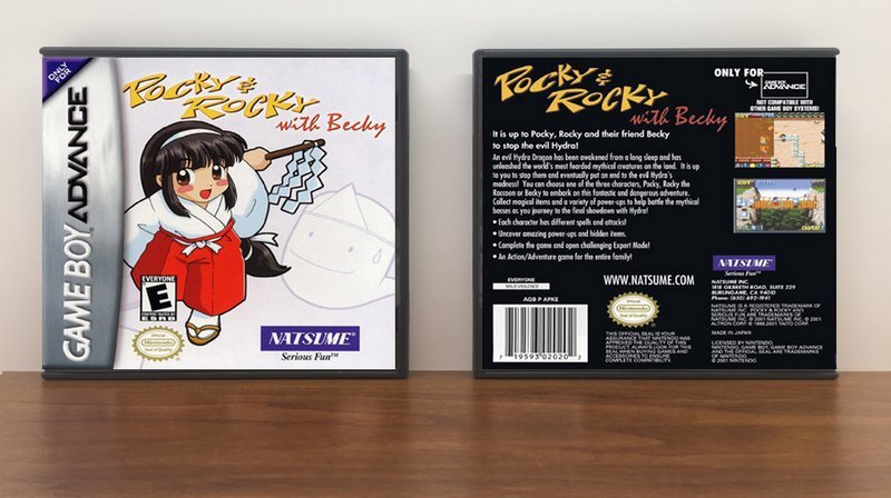 Pocky &amp; Rocky with Becky, Artwork Spine Color: Chrome