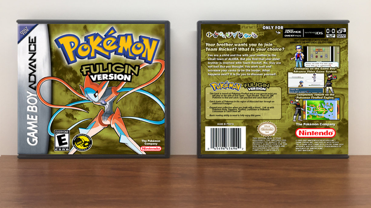 Pokemon Fuligin, Artwork Spine Color: Chrome
