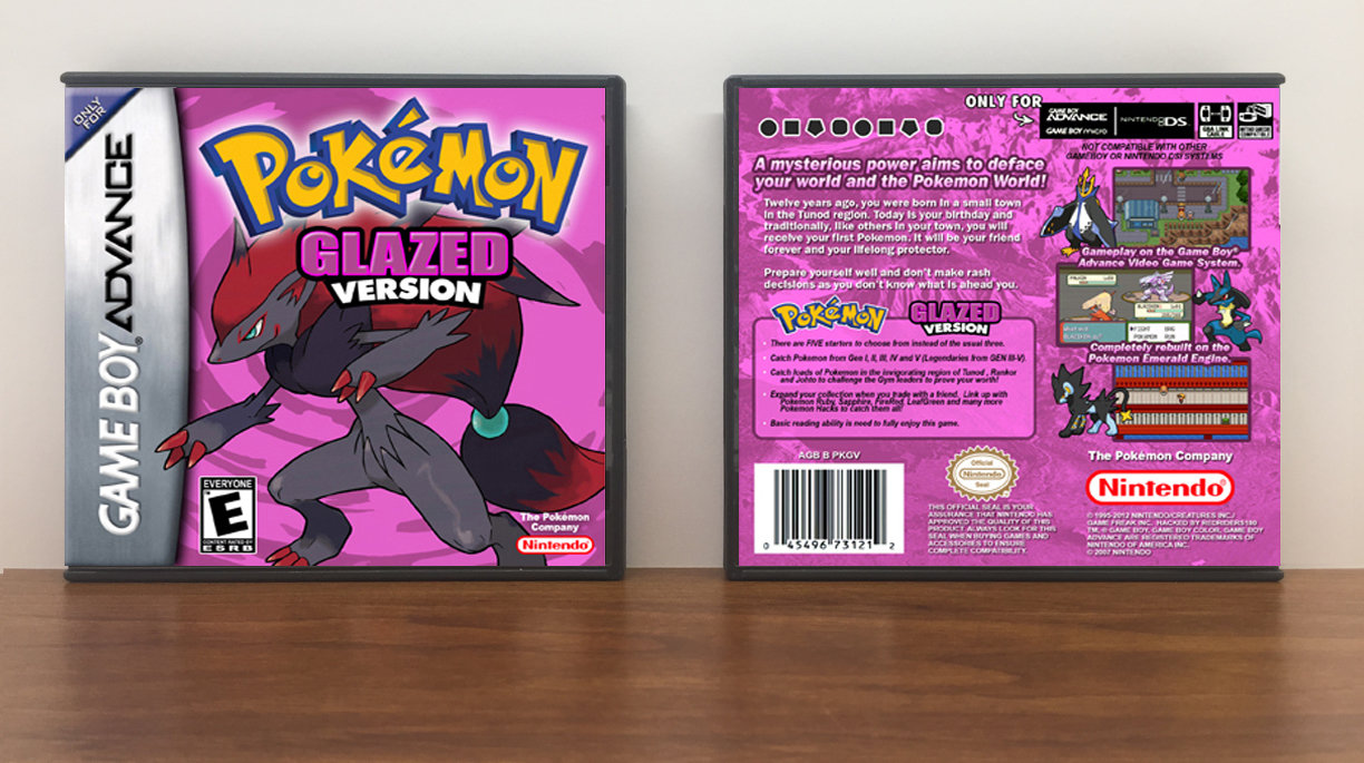 Pokemon Glazed, Artwork Spine Color: Chrome