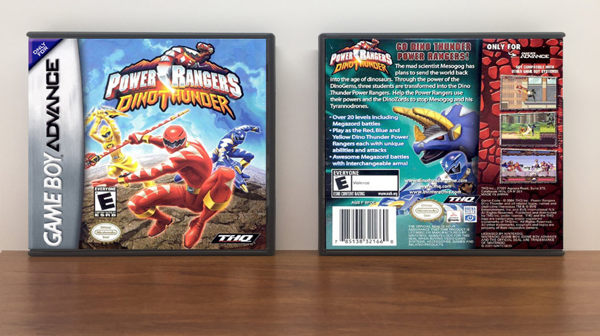 Power Rangers: Dino Thunder, Artwork Spine Color: Chrome