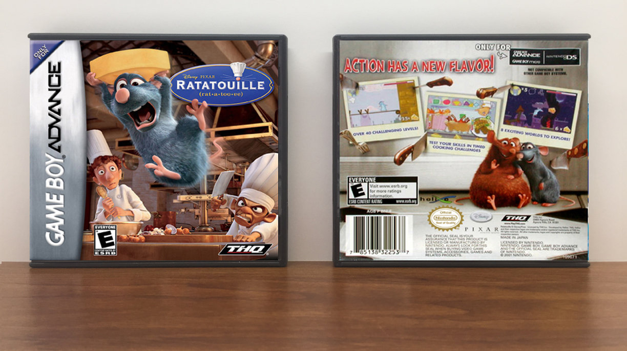 Ratatouille, Artwork Spine Color: Chrome