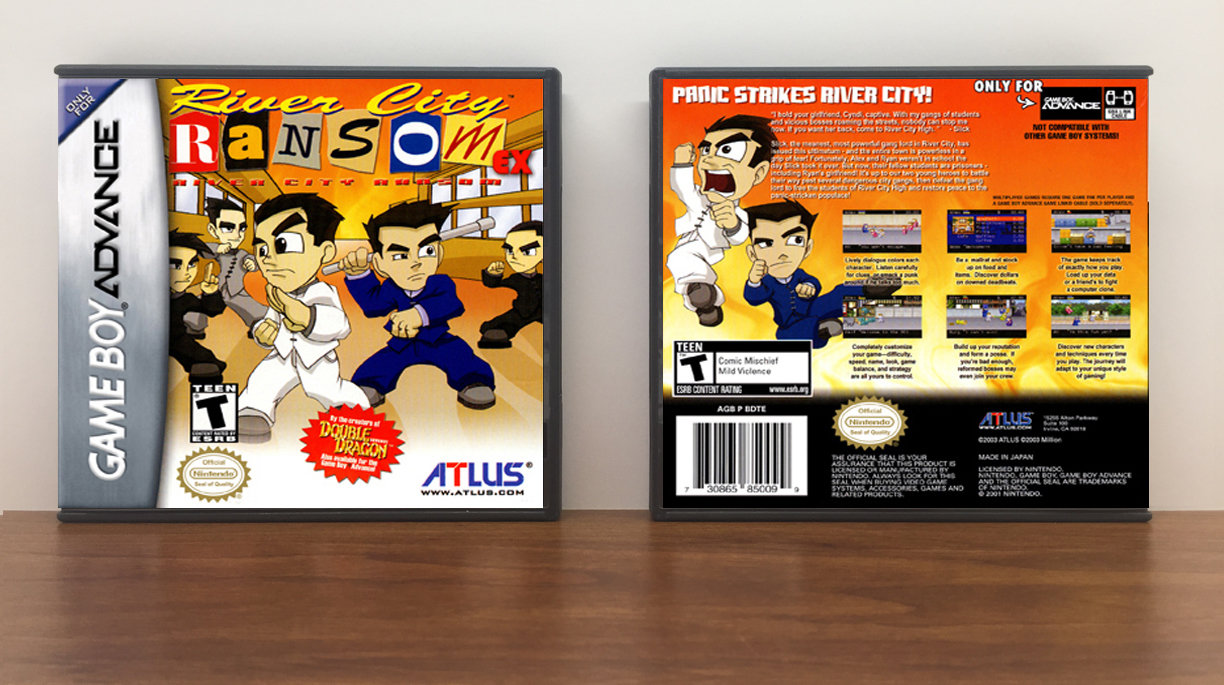 River City Ransom EX, Artwork Spine Color: Chrome