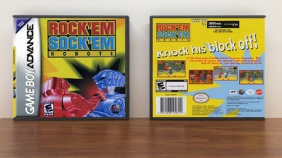 Rock&#39;em Sock&#39;em, Artwork Spine Color: Chrome