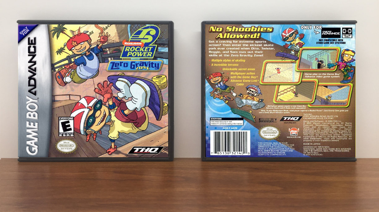 Rocket Power: Zero Gravity Zone, Artwork Spine Color: Chrome