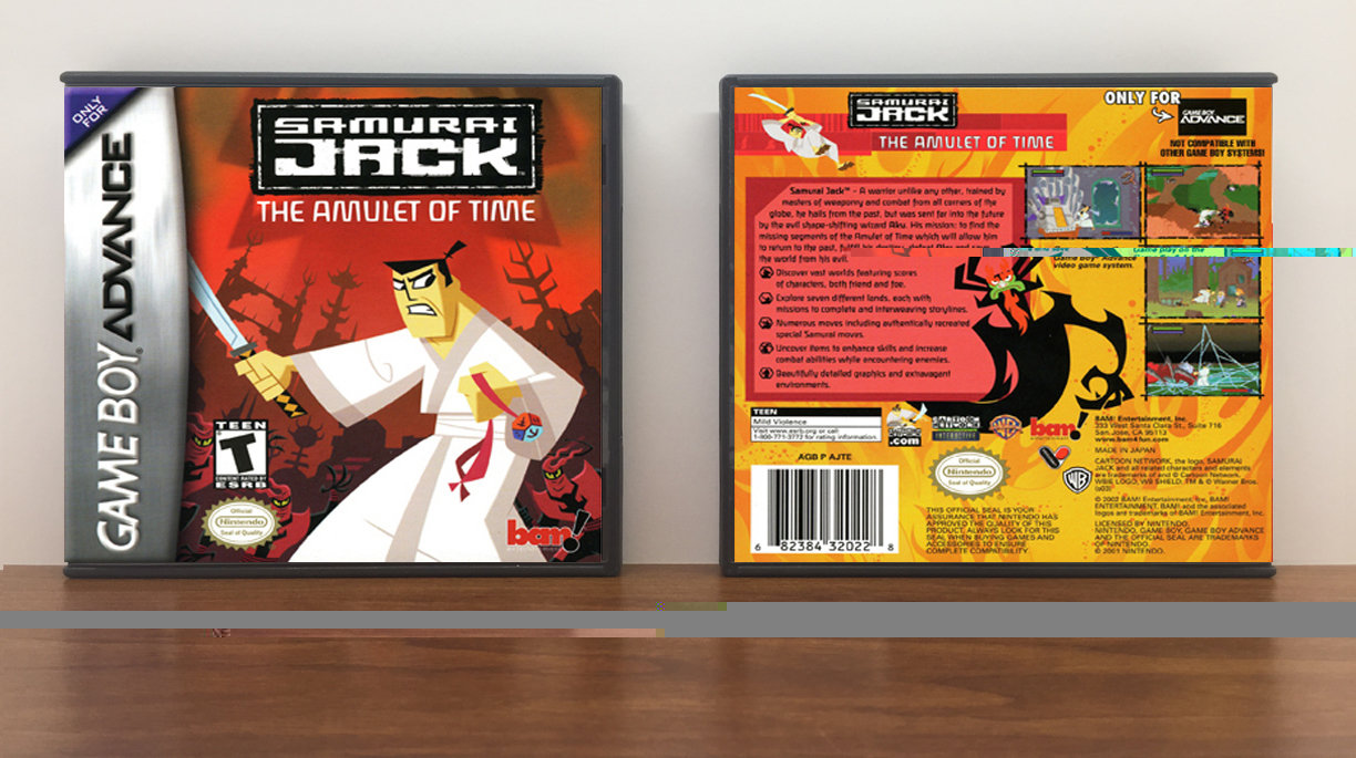 Samurai Jack: The Amulet of Time, Artwork Spine Color: Chrome