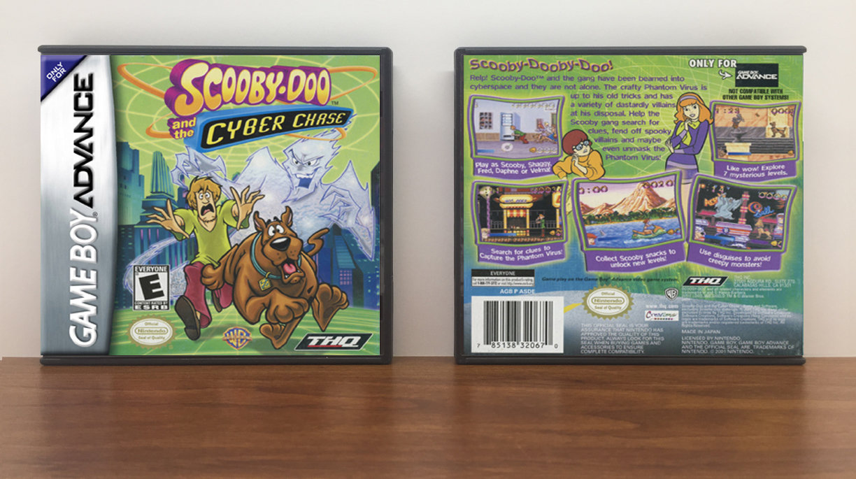 Scooby-Doo and the Cyber Chase, Artwork Spine Color: Chrome