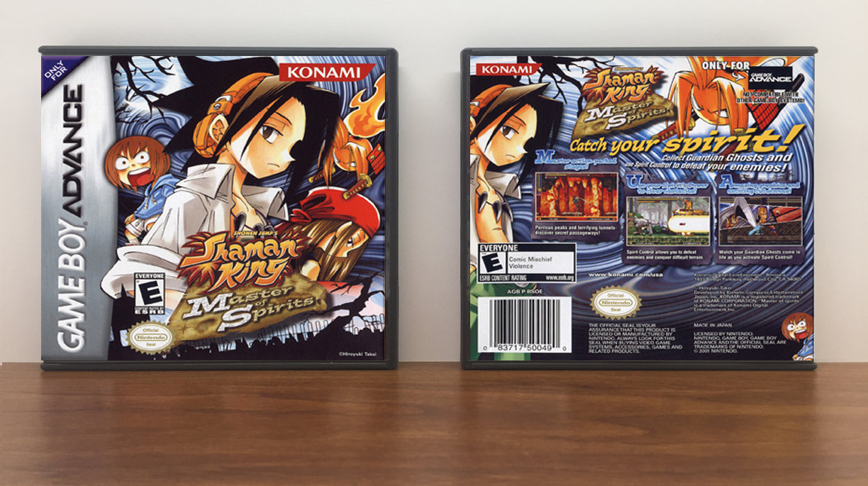 Shaman King: Master of Spirits, Artwork Spine Color: Chrome