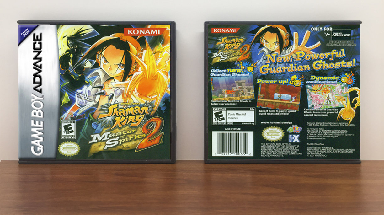 Shaman King: Master of Spirits 2, Artwork Spine Color: Chrome