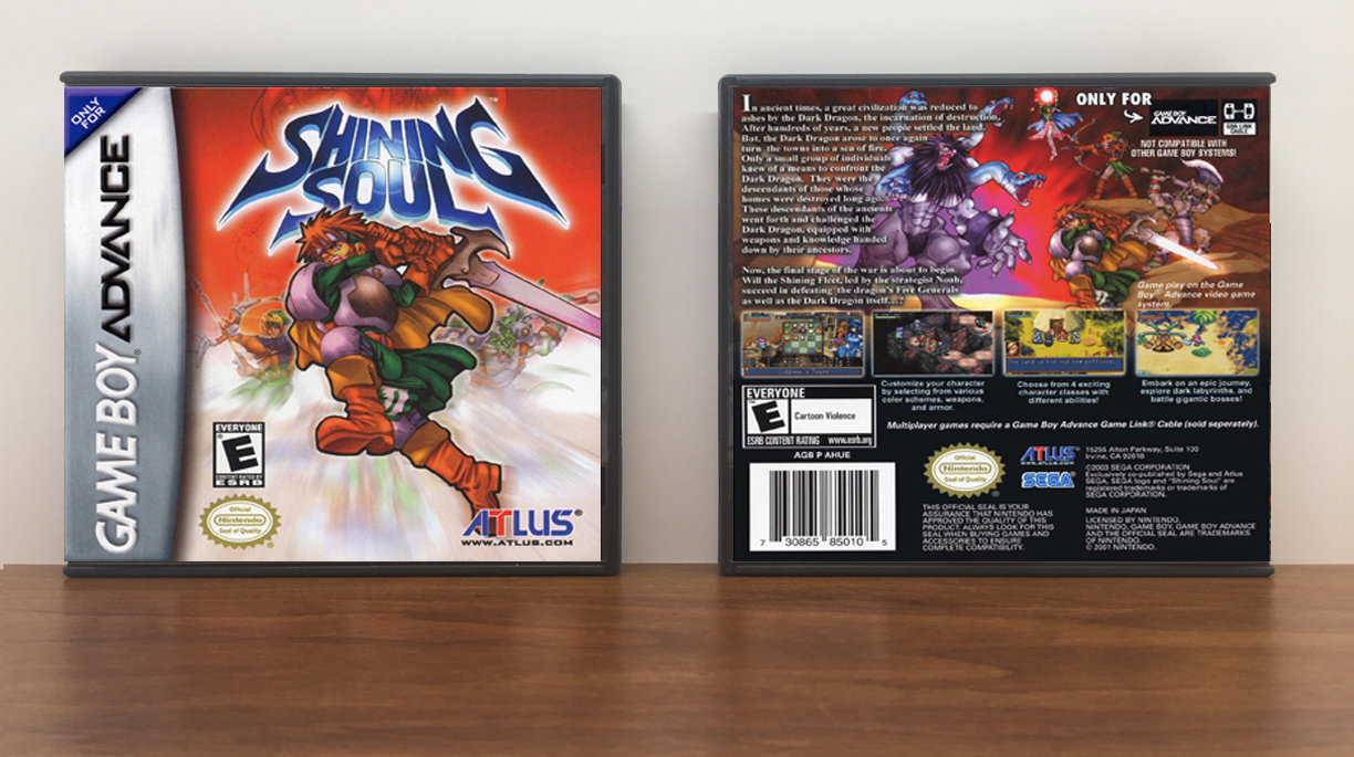 Shining Soul, Artwork Spine Color: Chrome