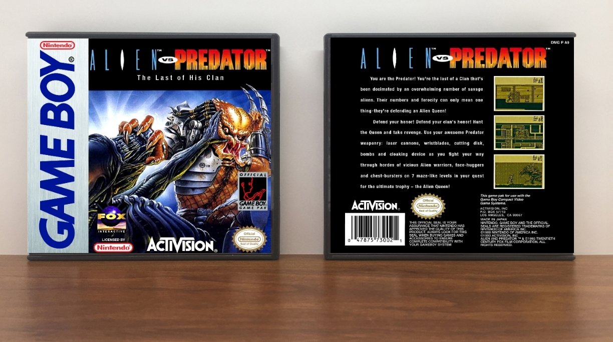 Alien vs Predator: The Last of His Clan, Artwork Spine Color: Chrome