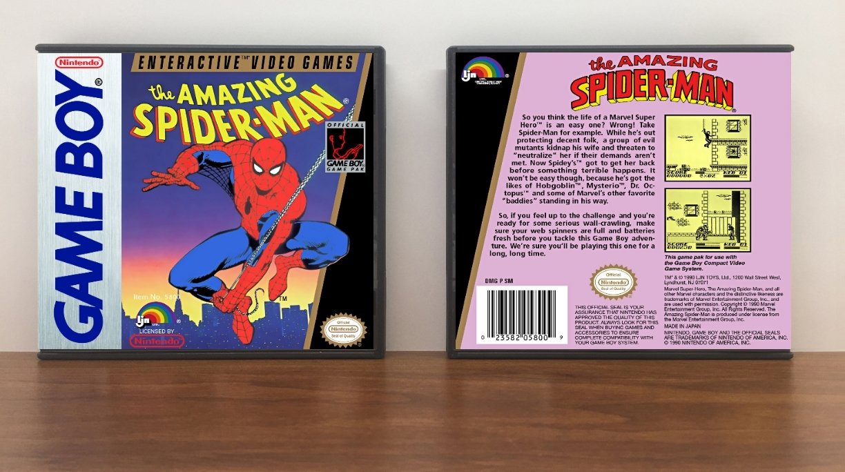The Amazing Spider-Man para Game Boy (1990)