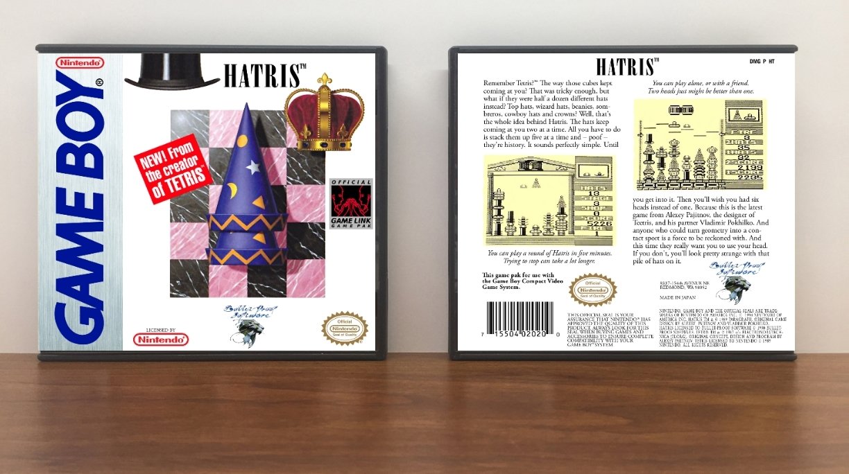 Hatris, Artwork Spine Color: Chrome