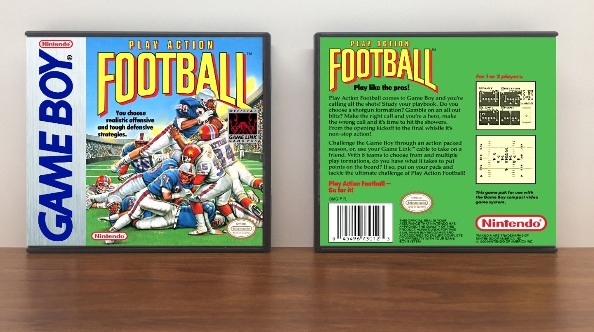 Play Action Football, Artwork Spine Color: Chrome
