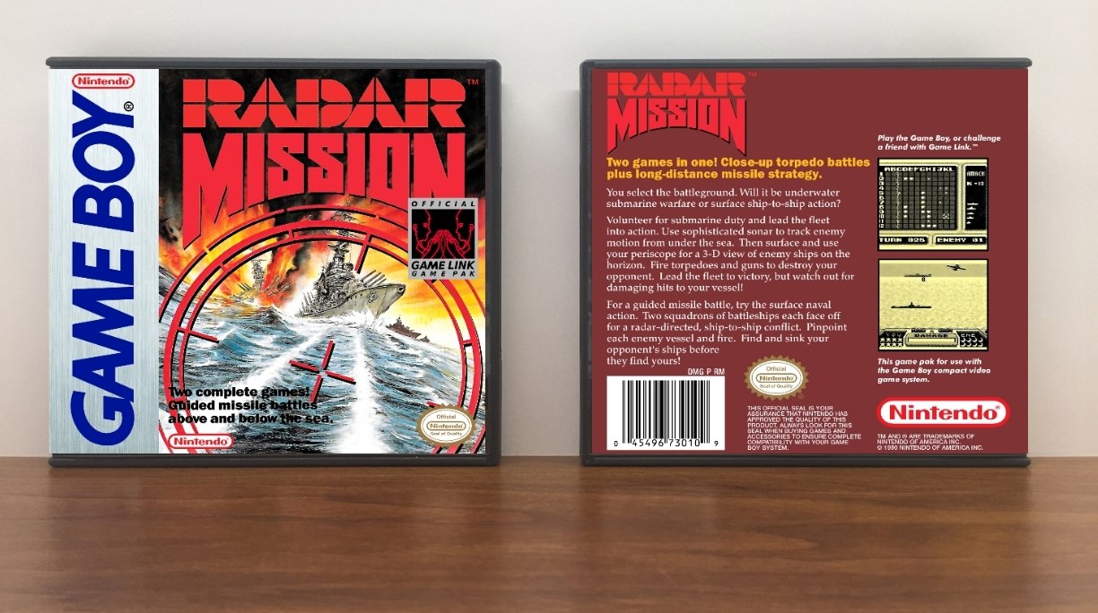 Radar Mission, Artwork Spine Color: Chrome