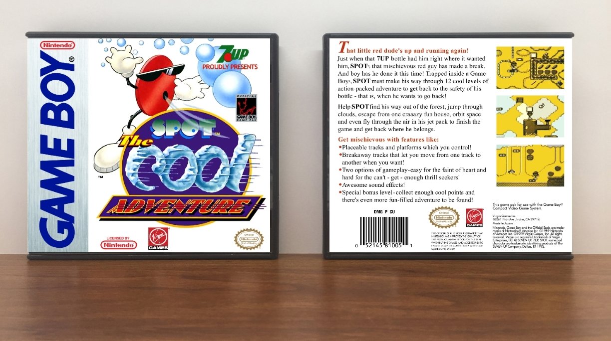 Spot: The Cool Adventure, Artwork Spine Color: Chrome