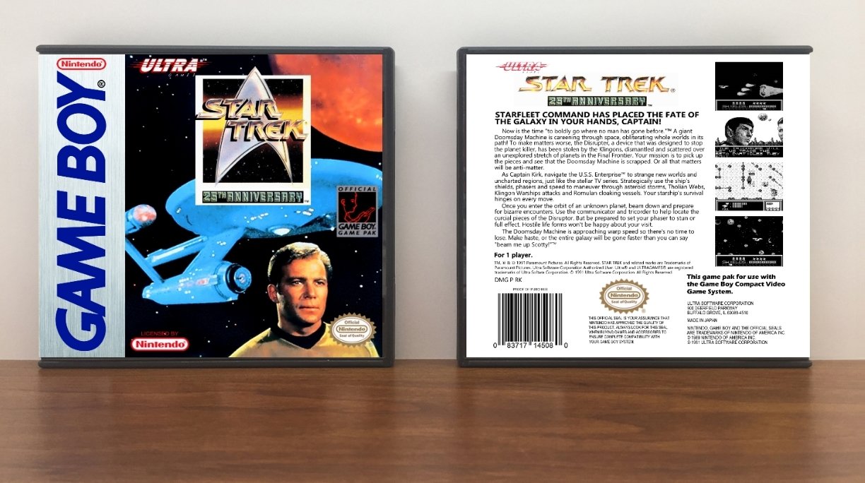 Star Trek: 25th Anniversary, Artwork Spine Color: Chrome