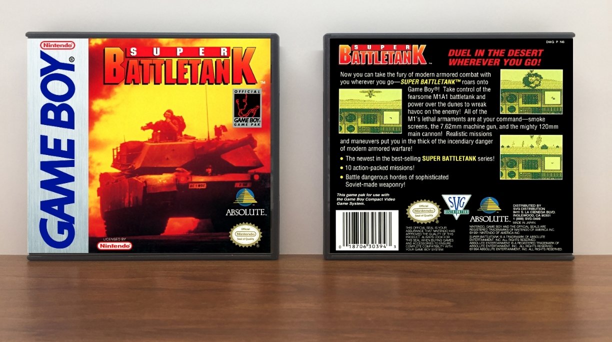 Super Battletank, Artwork Spine Color: Chrome