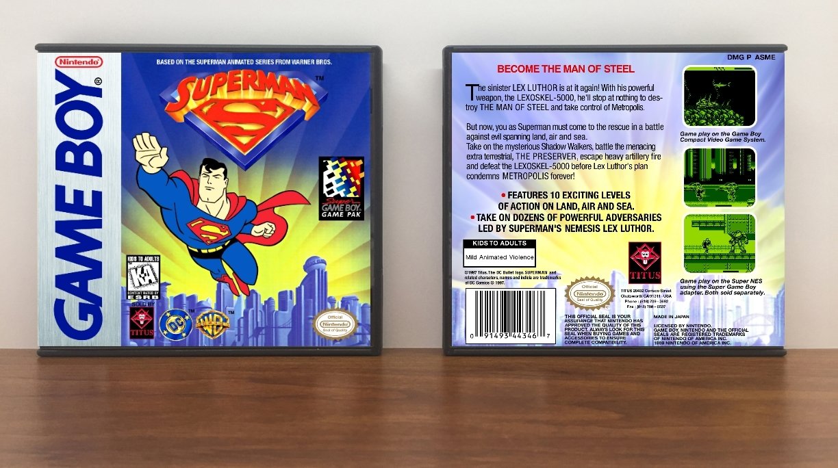 Superman, Artwork Spine Color: Chrome