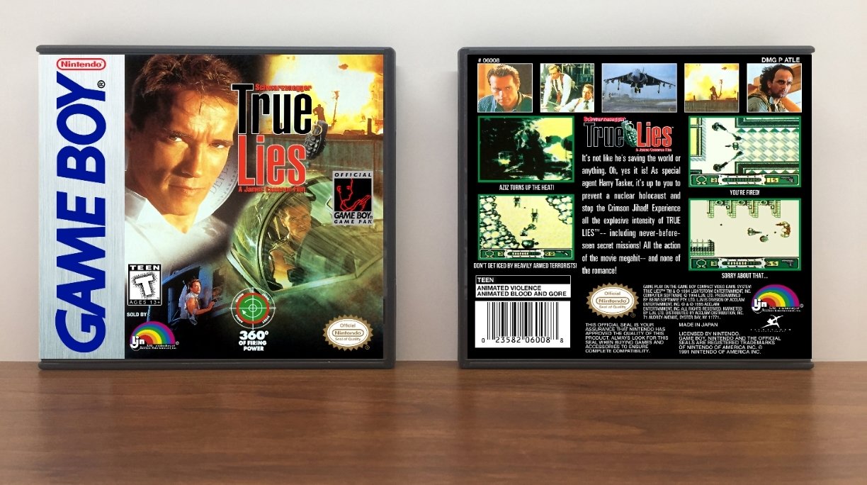 True Lies, Artwork Spine Color: Chrome