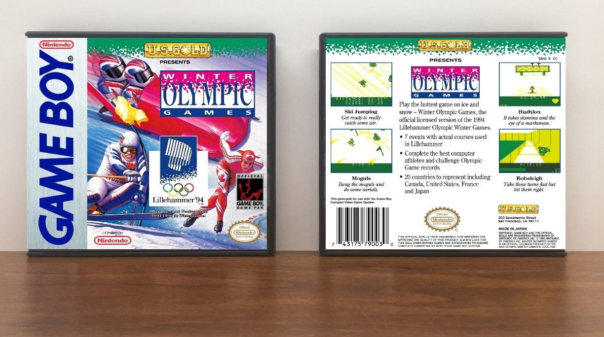 Winter Olympic Games: Lillehammer '94, Artwork Spine Color: Chrome