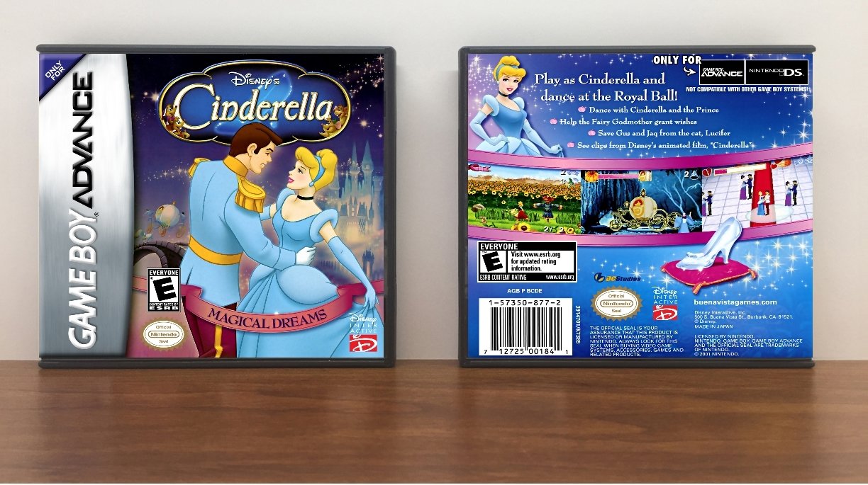 Disney's Cinderella: Magical Dreams, Artwork Spine Color: Chrome