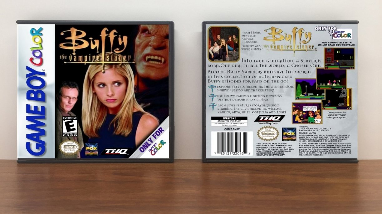 Buffy the Vampire Slayer, Artwork Spine Color: Chrome