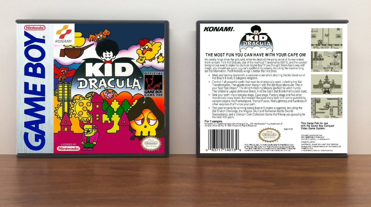 Kid Dracula, Artwork Spine Color: Chrome