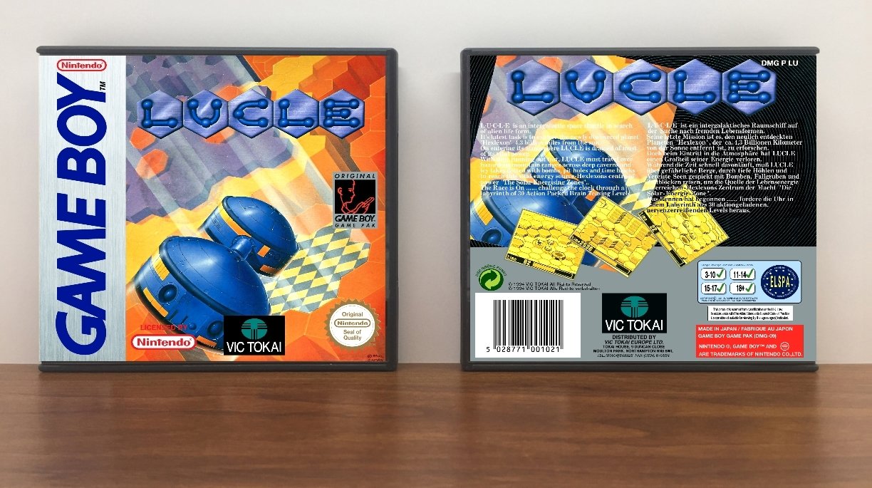 Lucle (PAL), Artwork Spine Color: Chrome