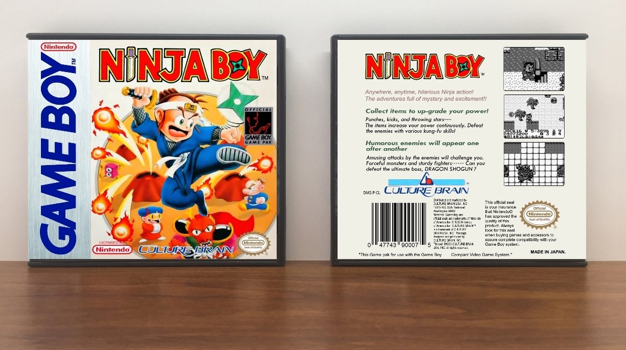 Ninja Boy, Artwork Spine Color: Chrome