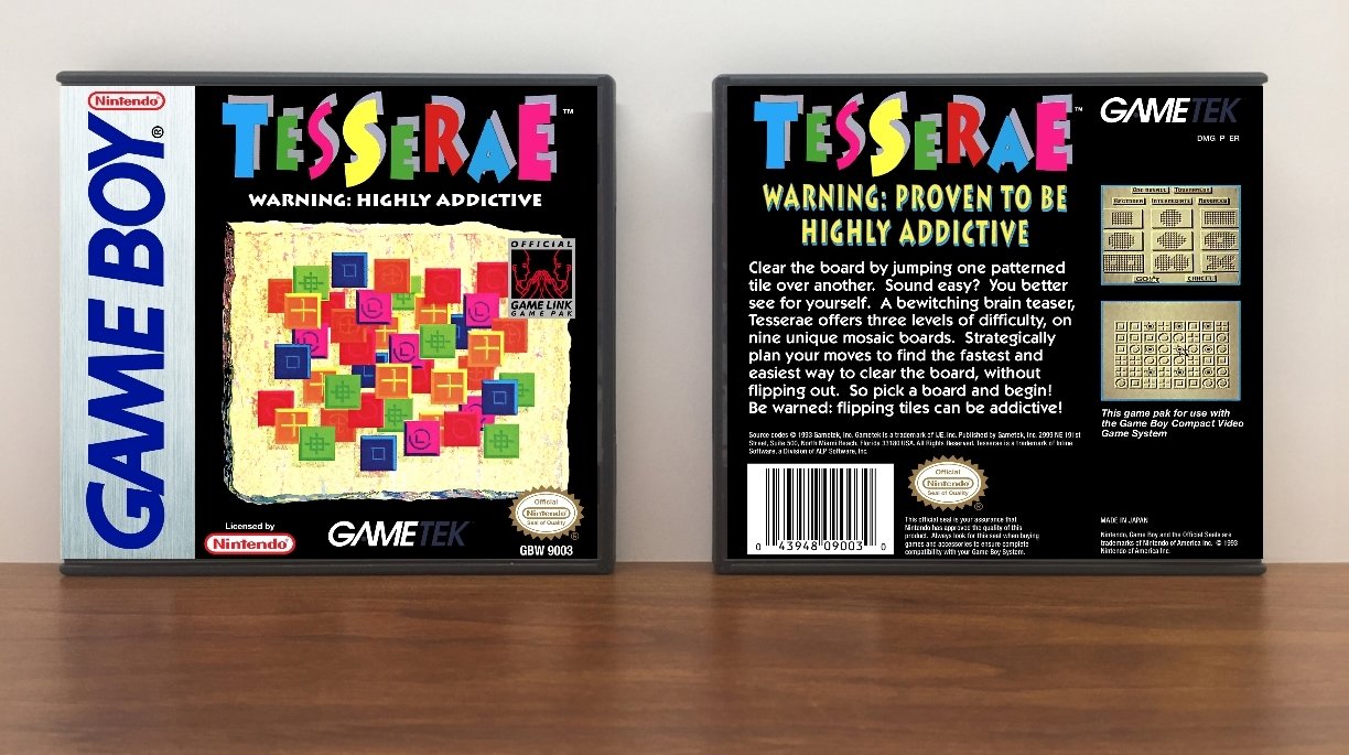 Tesserae, Artwork Spine Color: Chrome