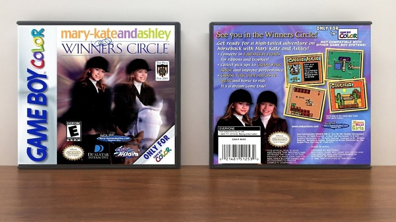 Mary-Kate &amp; Ashley: Winner&#39;s Circle, Artwork Spine Color: Chrome