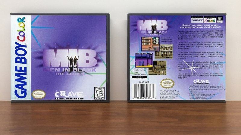 Men in Black: The Series, Artwork Spine Color: Chrome