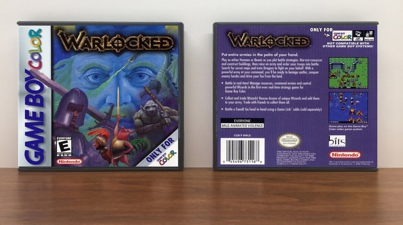 Warlocked, Artwork Spine Color: Chrome