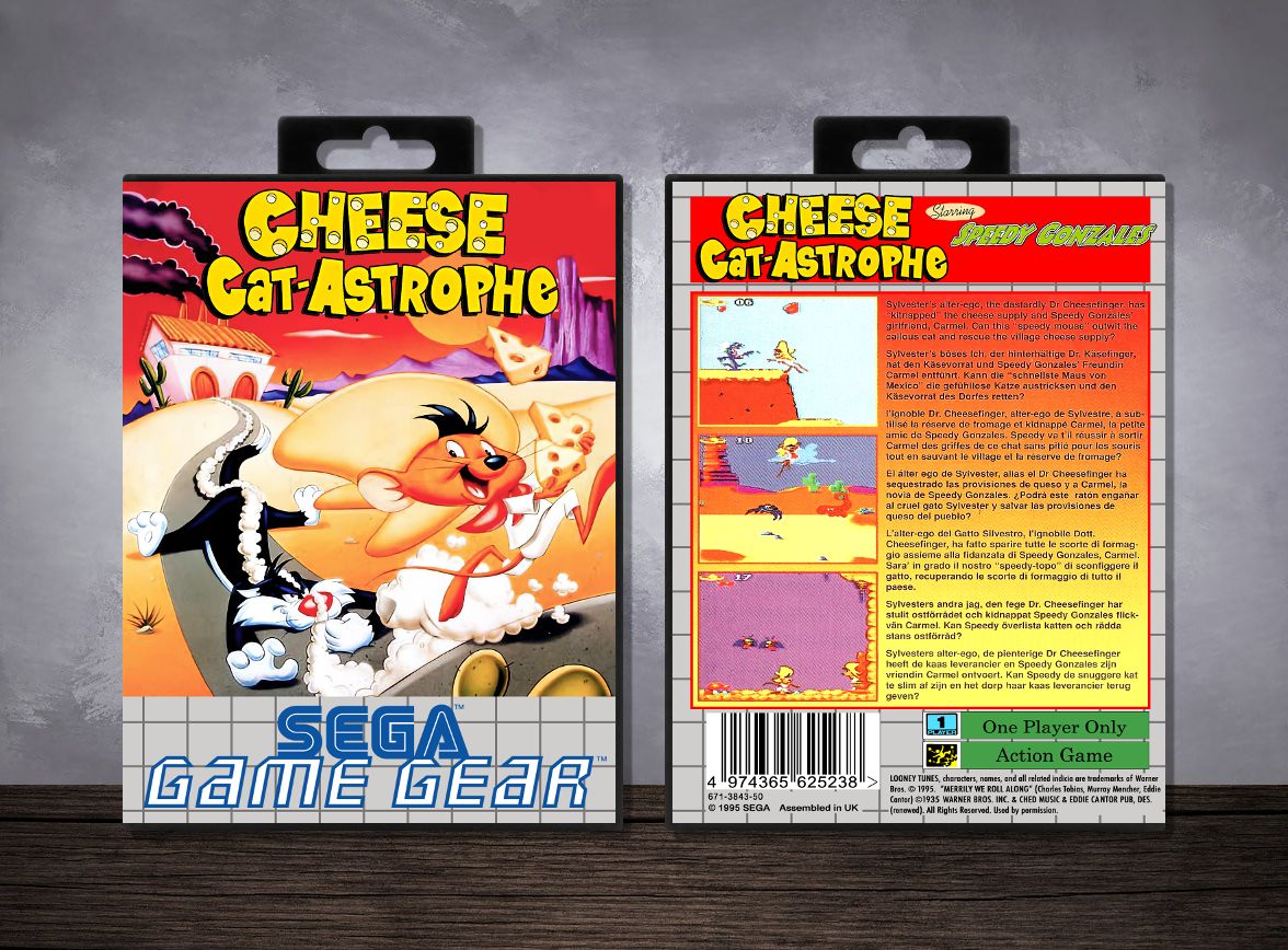 Cheese Cat-Astrophe Starring Speedy Gonzales, Case Color: Black