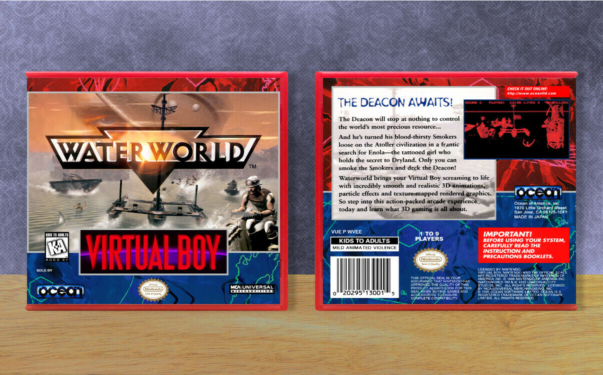 Waterworld, Case Color: Red