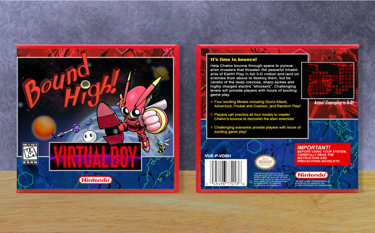 Bound High!, Case Color: Red