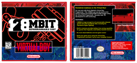 128 MBit Reprogrammable Cart
